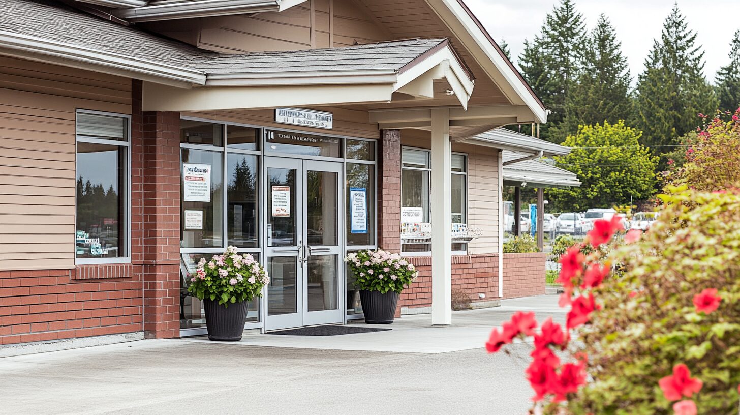 Arlington Pet Clinic exterior on 204th Street NE, Arlington, WA